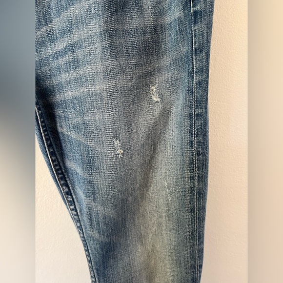 All Saints Men’s Vidal Cigarette Skinny Fit  Blue Denim Jeans Size W33 x L32 - Picture 8 of 12